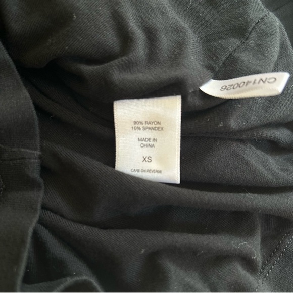 New York and Company | Mock Neck Long Sleeve Ruched Bodycon Dress - Picture 9 of 10